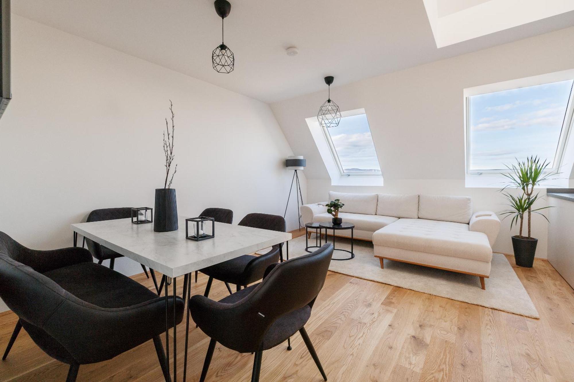 Symphony Apartments 38 - Modern Loft With Terrace And Grill In Central Location Вена Экстерьер фото
