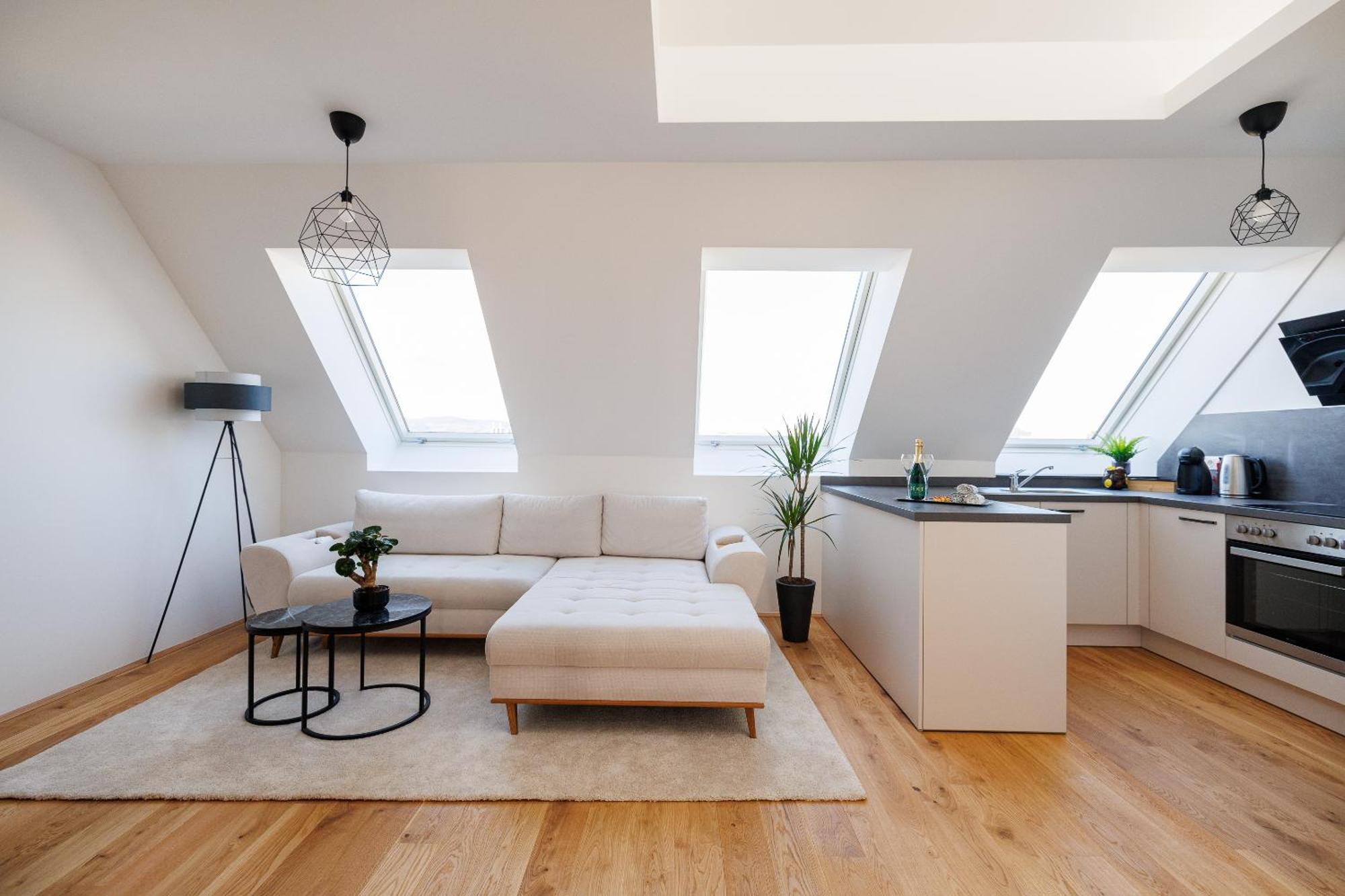 Symphony Apartments 38 - Modern Loft With Terrace And Grill In Central Location Вена Экстерьер фото